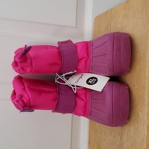 Cat & Jack Pink & Purple Thermolite Snowboots